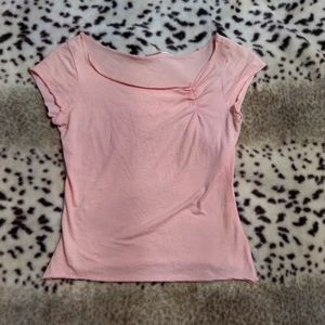 No Boundaries pink top